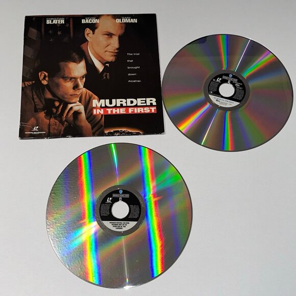 1995 MURDER IN THE FIRST LASER DISC - Picture 1 of 3